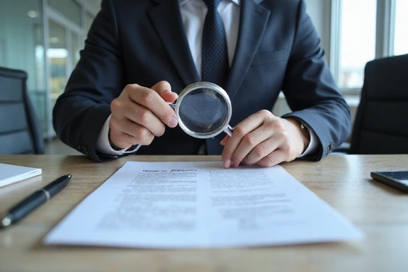Vérification de documents juridiques