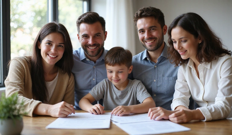 Succession familiale gérée