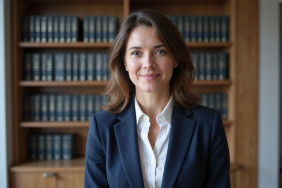 Portrait de Maître Sophie Laurent, avocate spécialisée en droit des affaires